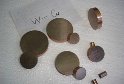Контактные материалы «Вольфрам-медь» для элегазовых и вакуумных выключателей